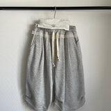 Cutoff Short Pants