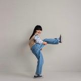 Balloon Denim Pants | Medium Wash