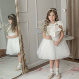 Jackie White Tulle Dress