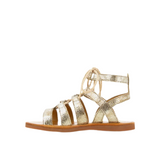 Plagette Guily Strap Alison | Argent Bronze