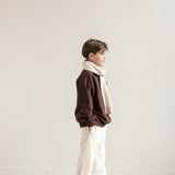 Cameron Polo Sweater | Fondant Brown
