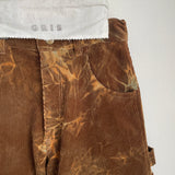 Flare Work Pants | Brown