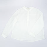 Raw White Linen Shirt