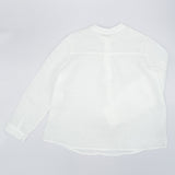 Raw White Linen Shirt