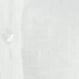 Raw White Linen Shirt