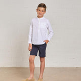 Navy Bermuda Shorts