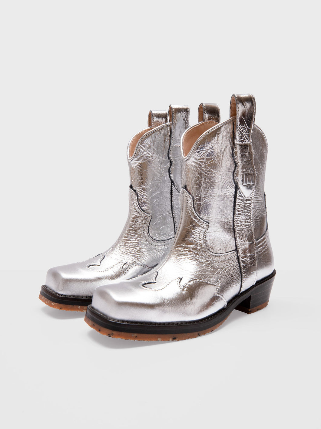 Citron Silver Boots