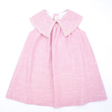 Pink Linen Sailor Dress