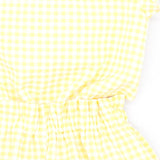 Yellow Gingham Jumpsuit