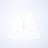White Embroidered Batiste Blouse & Pink Flower Skirt