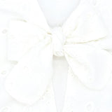 White Embroidered Batiste Blouse & Pink Flower Skirt