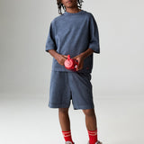 Carlol Sweat Shorts | Black Sand