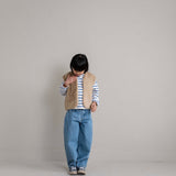 Balloon Denim Pants | Medium Wash
