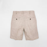 Rustic Linen Shorts | Natural