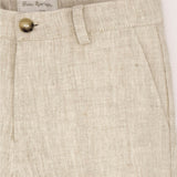 Rustic Linen Shorts | Natural