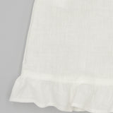 White Linen Blouse | White