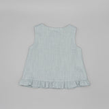 Water Linen Blouse | Green