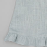 Water Linen Blouse | Green