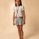 Green Linen Shorts | Green