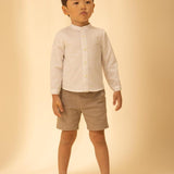 Colourful Checkered Shirt | White