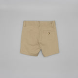 Taupe Twill Shorts | Brown