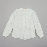 Blue Striped Shirt | Blue