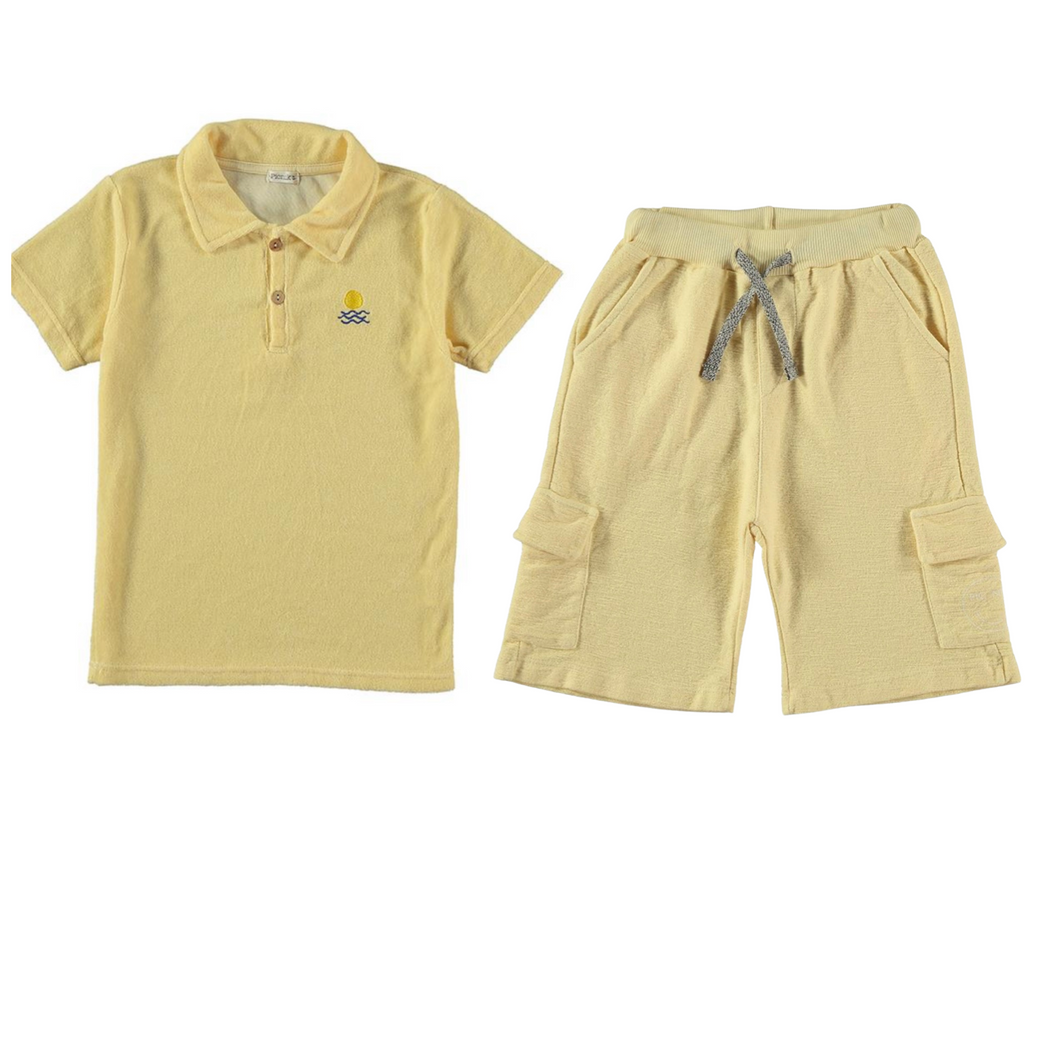 Martin Polo Yellow Bermudas