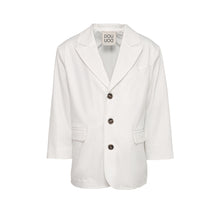 Load image into Gallery viewer, Cotton Gabardine Blazer - Ivory
