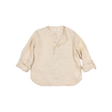 Linen Kurta Shirt & Bermuda Shorts set