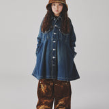 Flare Work Pants | Brown