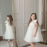 Jackie White Tulle Dress