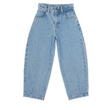 Balloon Denim Pants | Medium Wash