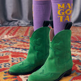 Sweetheart Green Boots
