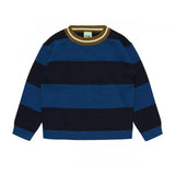 Striped Crew | Indigo/Dark Navy