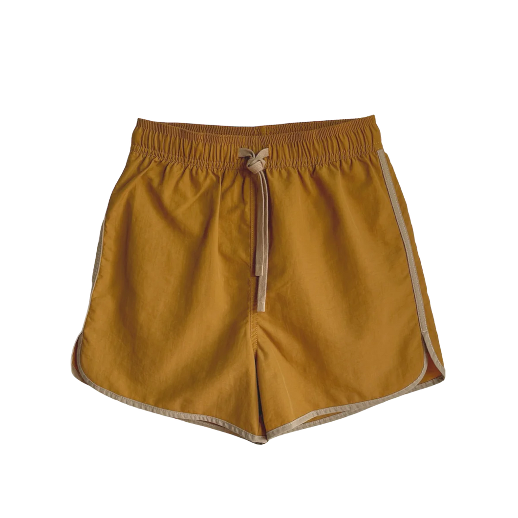 Quick Dry Swim Shorts - Camel