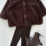 Lumi Bomer Jacket | Chocolate
