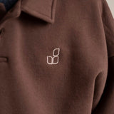 Cameron Polo Sweater | Fondant Brown