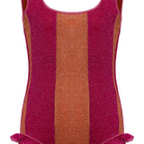 Osemini Lumiere Stripes Sporty Maillot | Bicolor