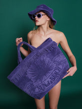 Load image into Gallery viewer, Starry Eyes Ultra Violet | Oversized Beach Bag
