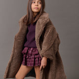 Gonna Skirt | Prugna/Bianco (Pre-Order)