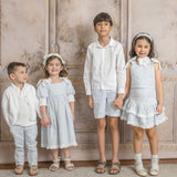 Charlotte Baby Blue Skirt and Top Set