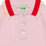 Pointelle Polo | Rose Quartz