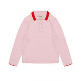 Pointelle Polo | Rose Quartz