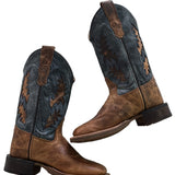 Bandera Boots | Brown/Blue