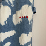 Denim Wide Painter Pants