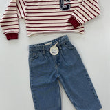 Pien Cropped Jeans Light Snow Wash