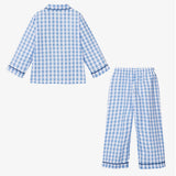 Check Racing Car PJ | Blue/White