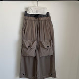 Layered Big Pocket Pants