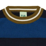 Striped Crew | Indigo/Dark Navy