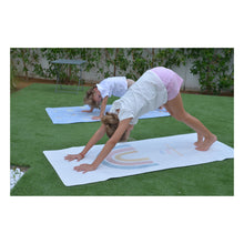 Load image into Gallery viewer, Eco-responsible children&#39;s yoga mat Be the Rainbow
